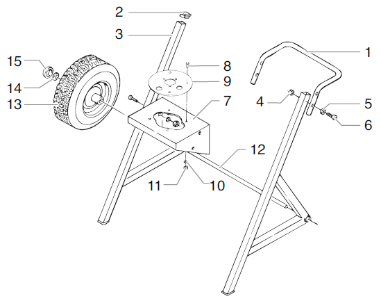 PowrTex 15:1 Cart Assembly 590-301